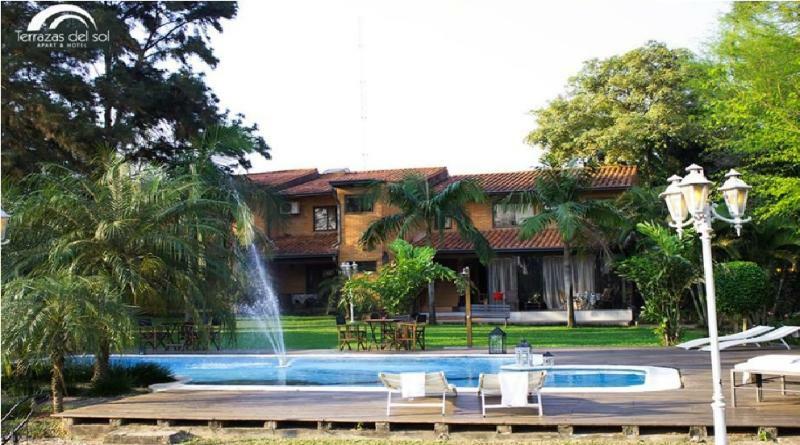 Terrazas Del Sol Apart-Hotel Lambare Exteriér fotografie